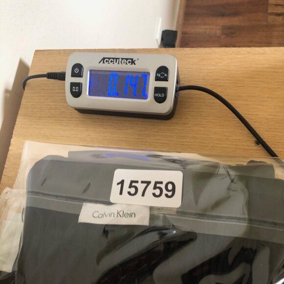 Calvin Klein Dress Womens Small Black Fit & Flare Tank Smocked Travel Knit Mini - Picture 11 of 11